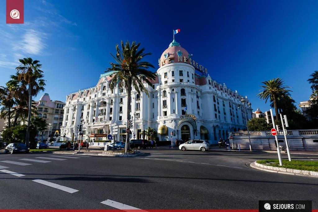 #28 1 Bdr Flat Ac Balcony Hper Central 10Mins To Beach & Old Town Ница Екстериор снимка
