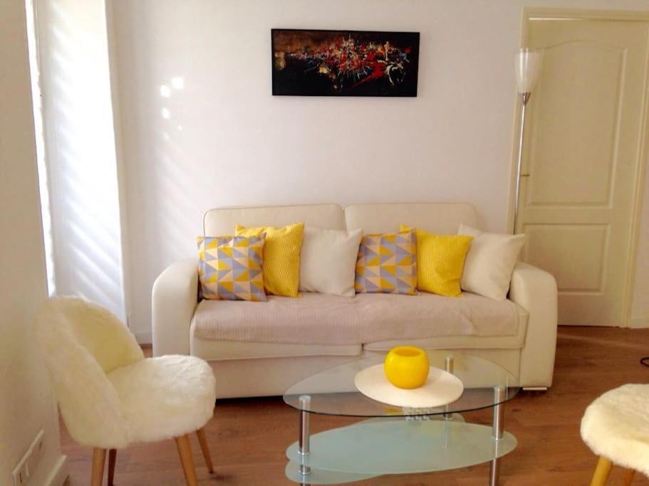 #28 1 Bdr Flat Ac Balcony Hper Central 10Mins To Beach & Old Town Ница Екстериор снимка