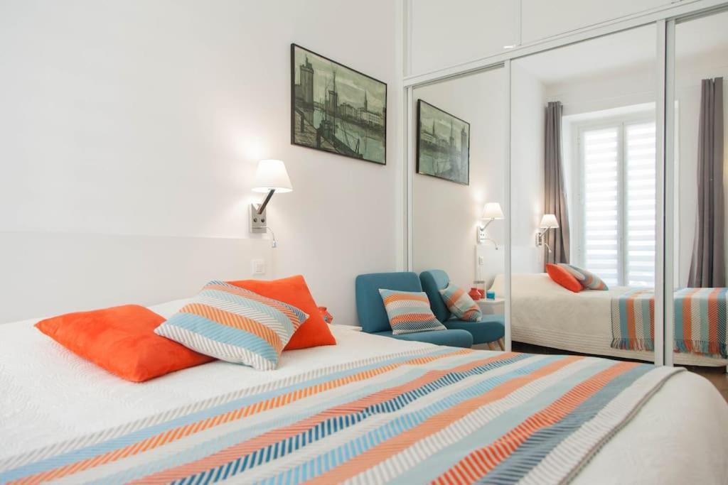 #28 1 Bdr Flat Ac Balcony Hper Central 10Mins To Beach & Old Town Ница Екстериор снимка